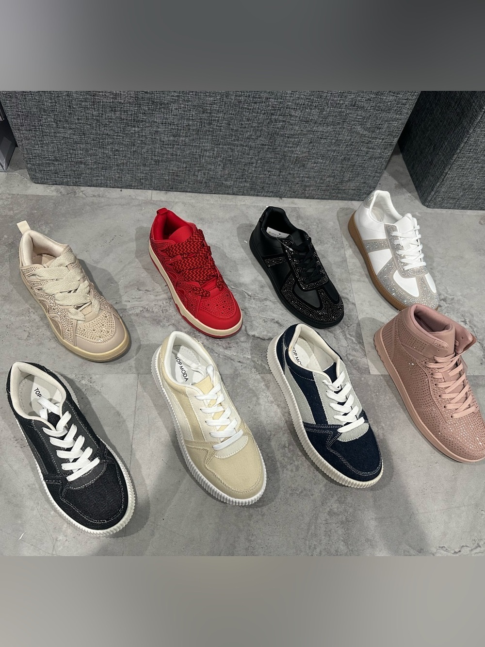 Womens Bundle Casual Sneakers - Stylish Everyday Comfort
